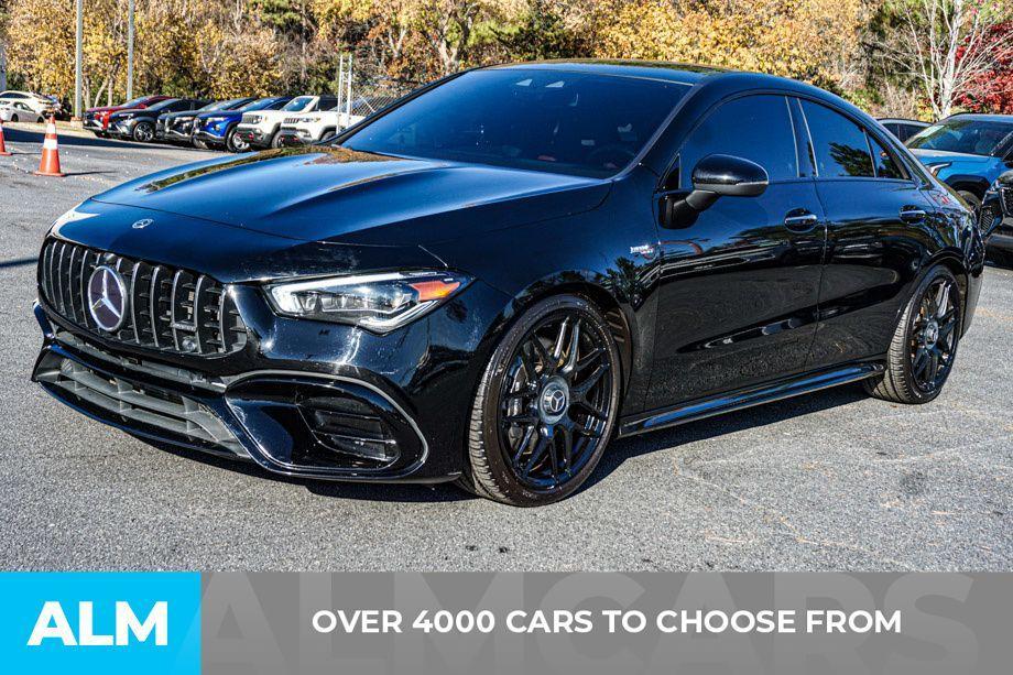 used 2022 Mercedes-Benz AMG CLA 45 car, priced at $44,920
