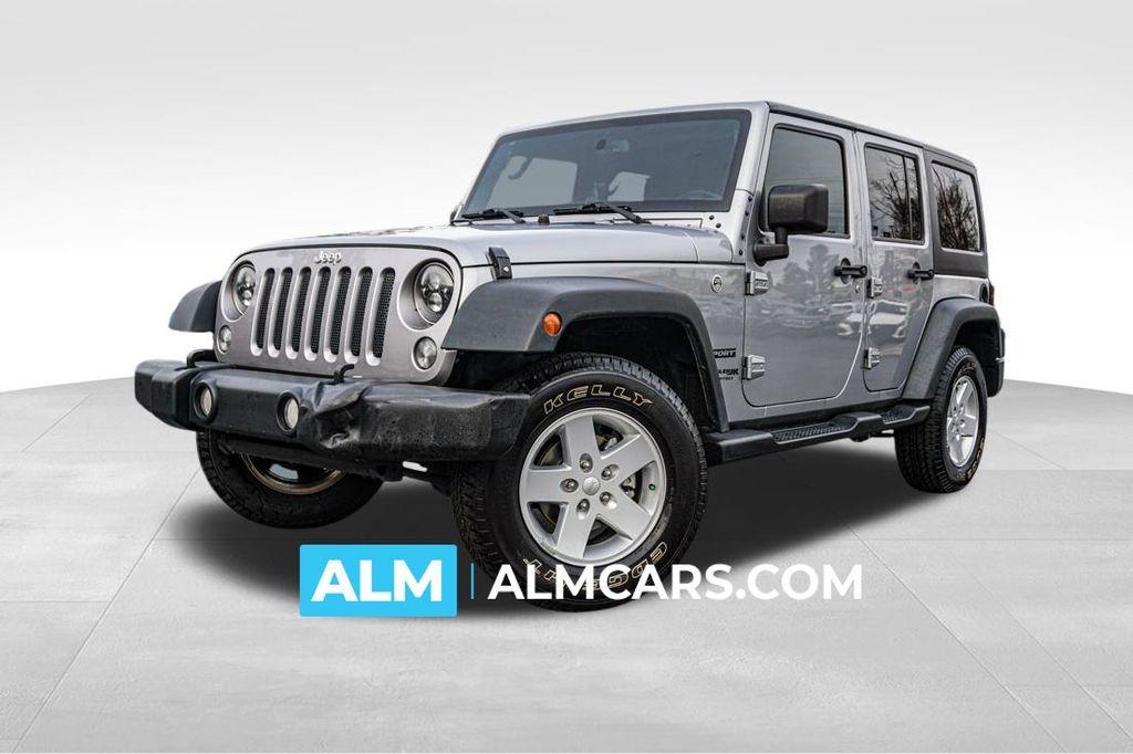 used 2018 Jeep Wrangler JK Unlimited car, priced at $14,920