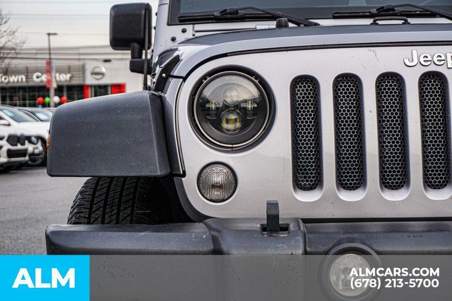used 2018 Jeep Wrangler JK Unlimited car, priced at $14,920