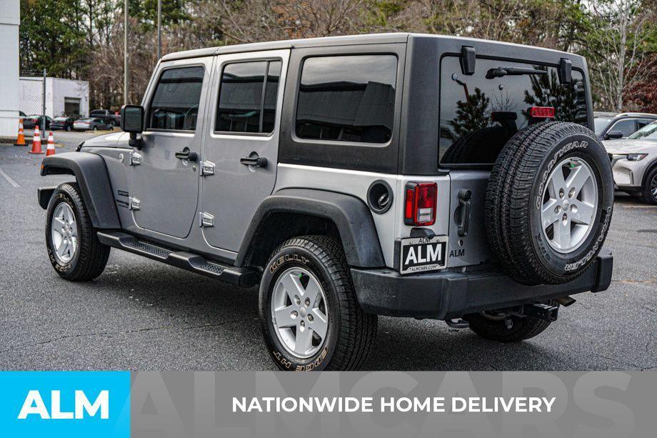 used 2018 Jeep Wrangler JK Unlimited car, priced at $14,920