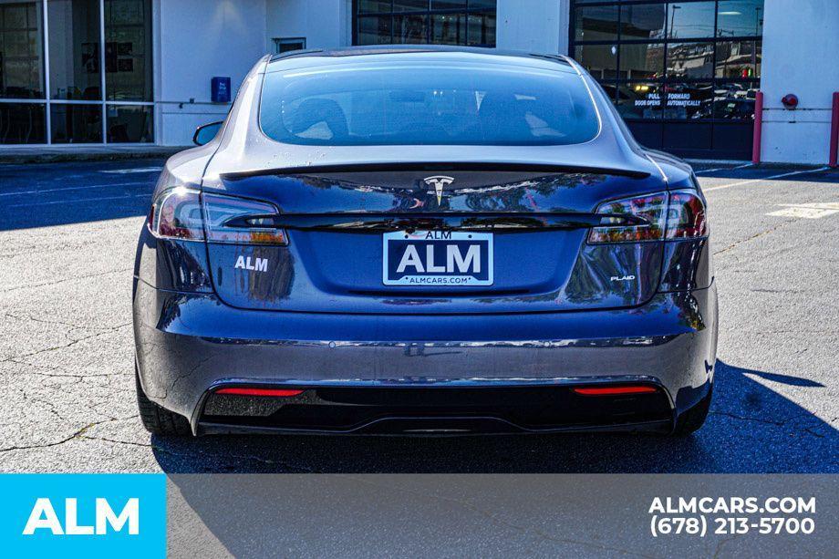 used 2021 Tesla Model S car, priced at $51,920