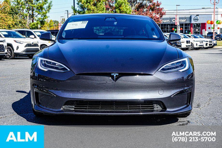 used 2021 Tesla Model S car, priced at $51,920