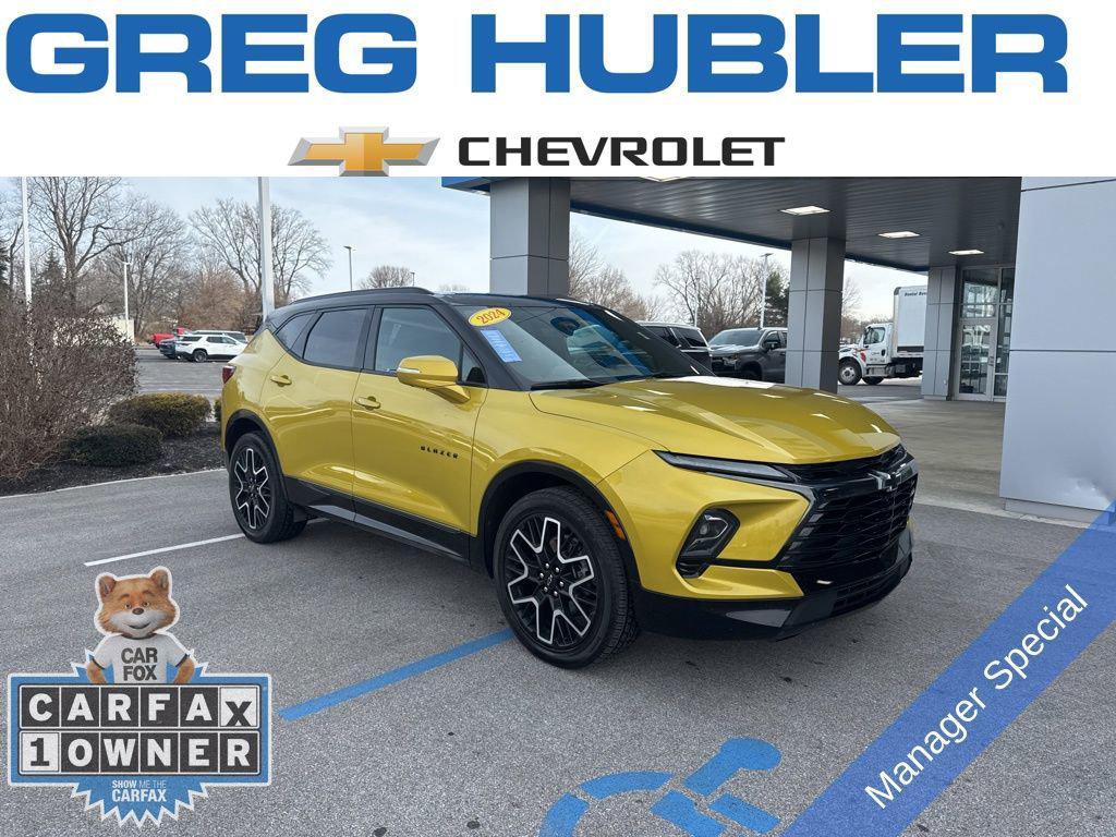 used 2024 Chevrolet Blazer car, priced at $35,017