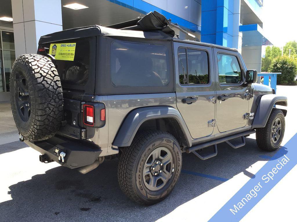 used 2019 Jeep Wrangler Unlimited car, priced at $23,402