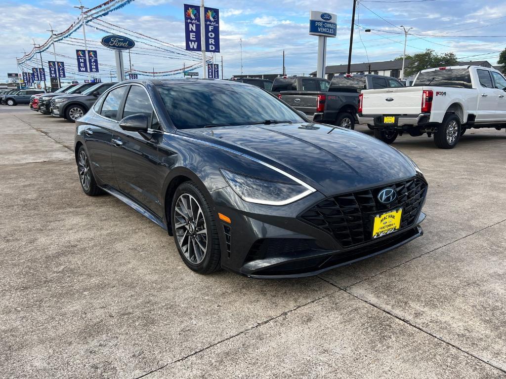used 2021 Hyundai Sonata car, priced at $15,704