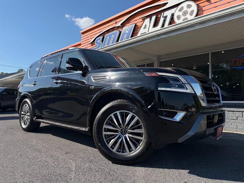 used 2021 Nissan Armada car, priced at $24,909