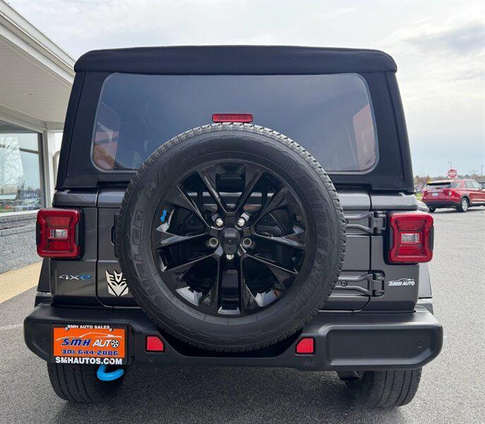 used 2022 Jeep Wrangler Unlimited 4xe car, priced at $31,277