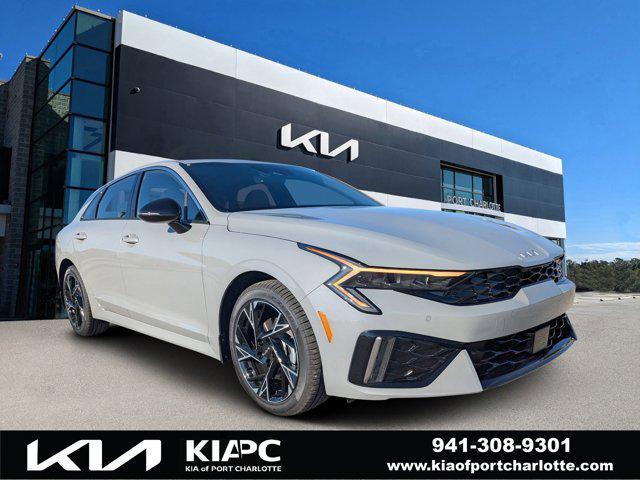 new 2026 Kia K5 car, priced at $28,058