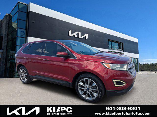 used 2015 Ford Edge car, priced at $13,797