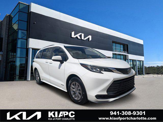 used 2021 Toyota Sienna car, priced at $26,191