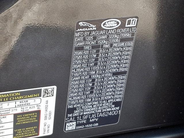 new 2026 Land Rover Range Rover Sport car, priced at $108,485