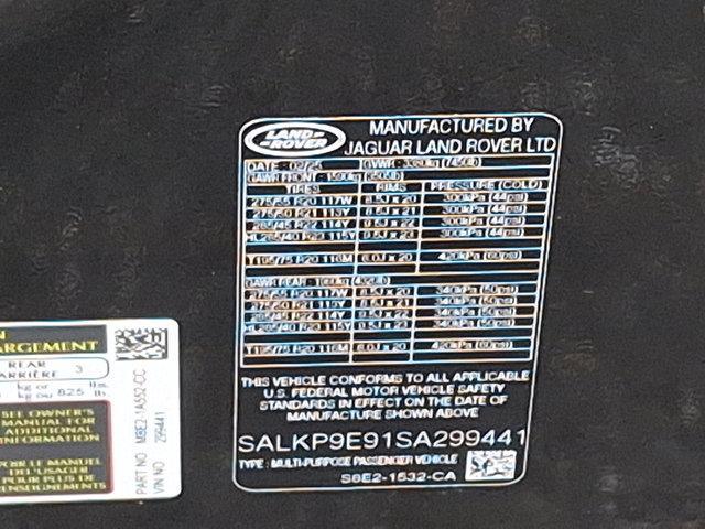 new 2025 Land Rover Range Rover car, priced at $134,255