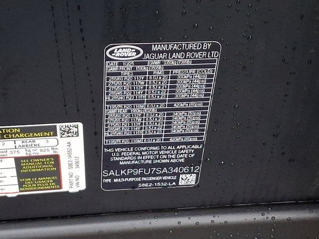 new 2025 Land Rover Range Rover car, priced at $129,520