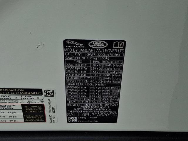 new 2026 Land Rover Range Rover Sport car, priced at $99,000