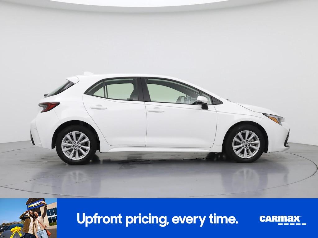used 2023 Toyota Corolla Hatchback car, priced at $22,998