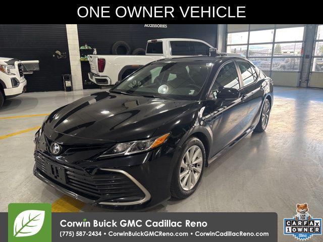 used 2021 Toyota Camry car, priced at $17,250