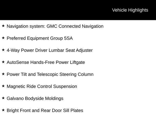 used 2025 GMC Yukon car, priced at $70,495