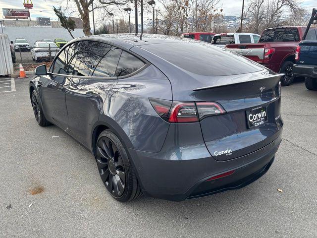 used 2022 Tesla Model Y car, priced at $27,500