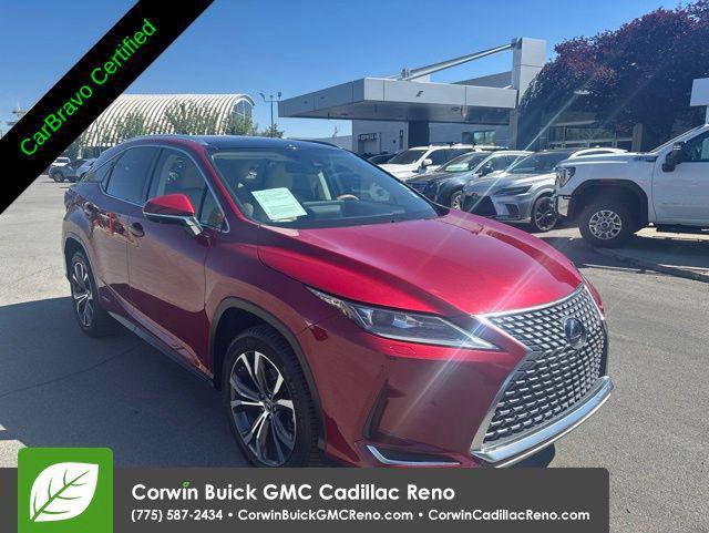 used 2021 Lexus RX 450h car, priced at $46,500