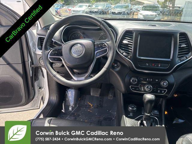 used 2021 Jeep Cherokee car, priced at $18,695