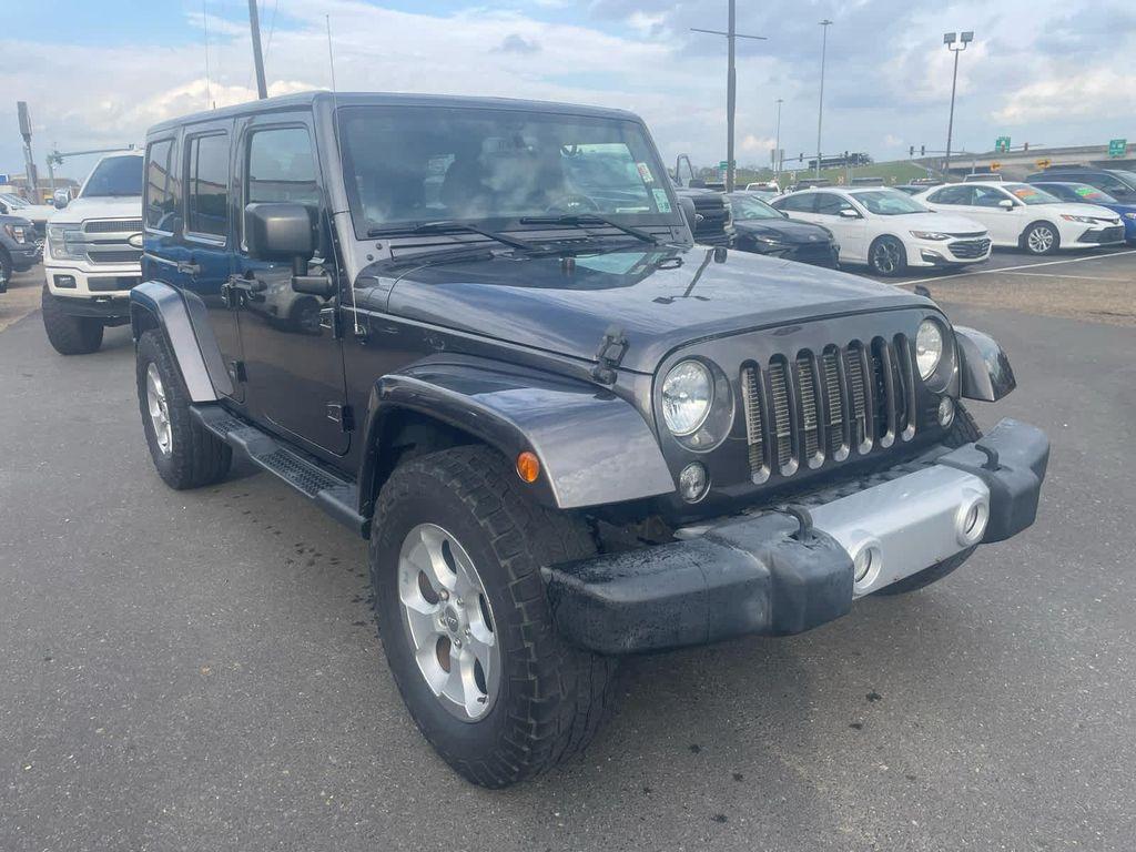 used 2014 Jeep Wrangler Unlimited car, priced at $17,998