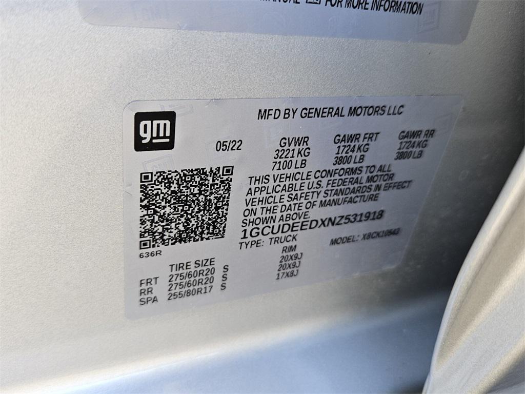 used 2022 Chevrolet Silverado 1500 car, priced at $36,249