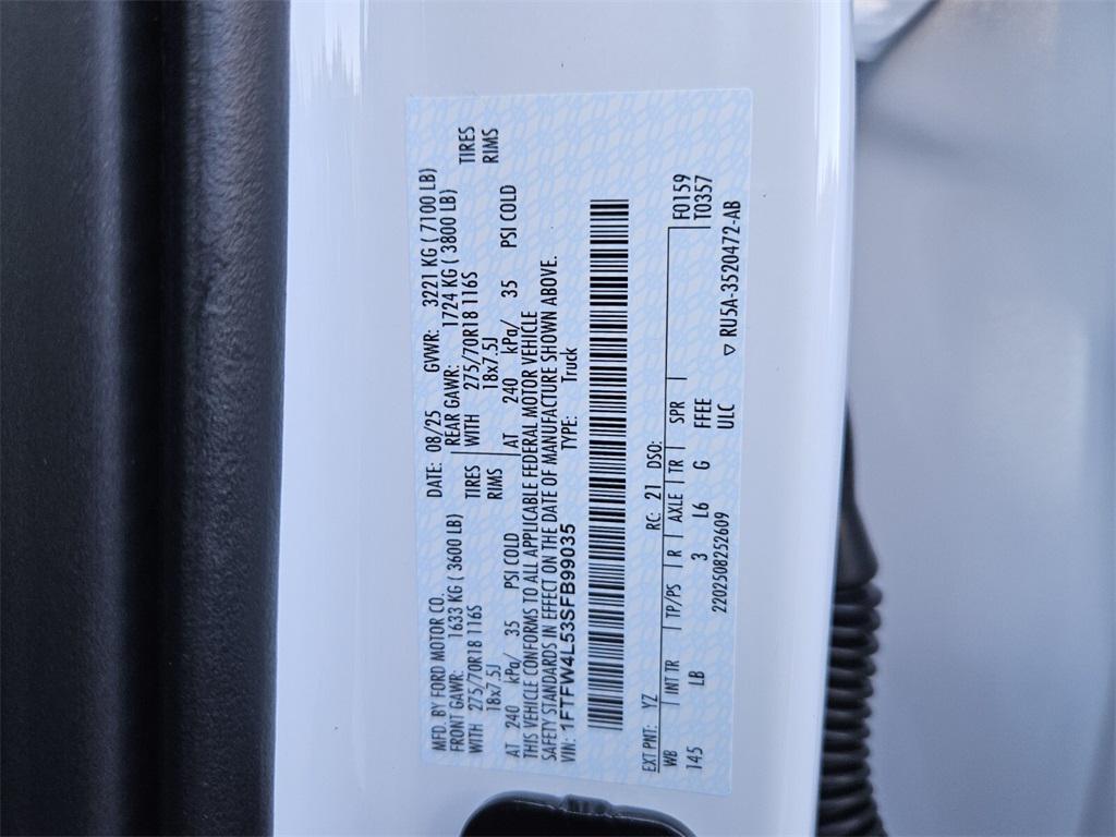 new 2025 Ford F-150 car, priced at $66,362