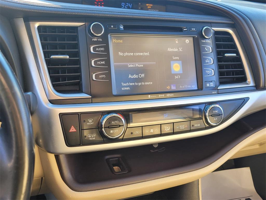 used 2017 Toyota Highlander car, priced at $18,455