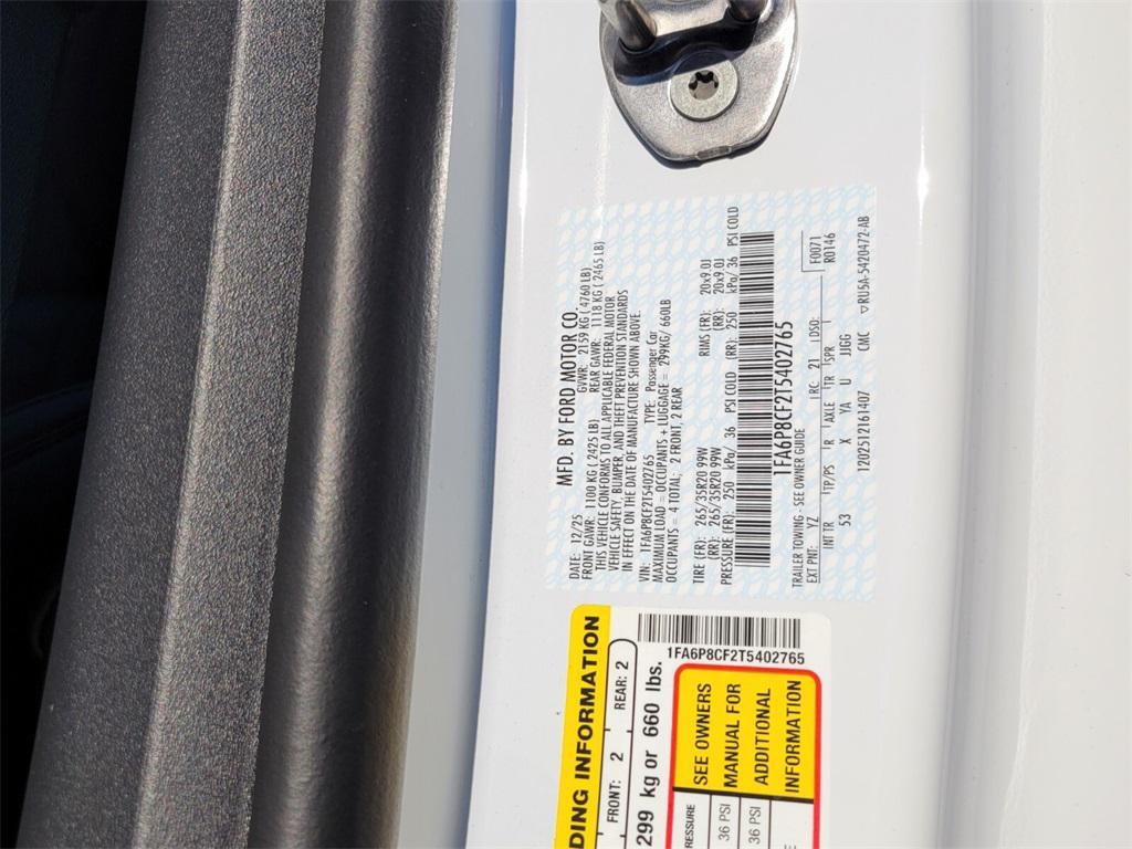 new 2026 Ford Mustang car, priced at $59,020