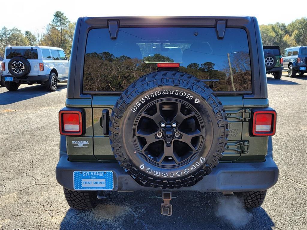 used 2021 Jeep Wrangler car, priced at $28,444