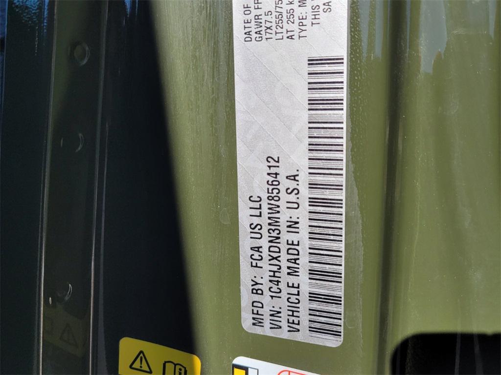 used 2021 Jeep Wrangler car, priced at $28,444