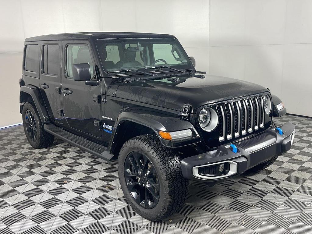 used 2022 Jeep Wrangler Unlimited 4xe car, priced at $28,495