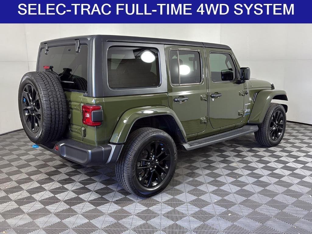 used 2023 Jeep Wrangler 4xe car, priced at $29,695