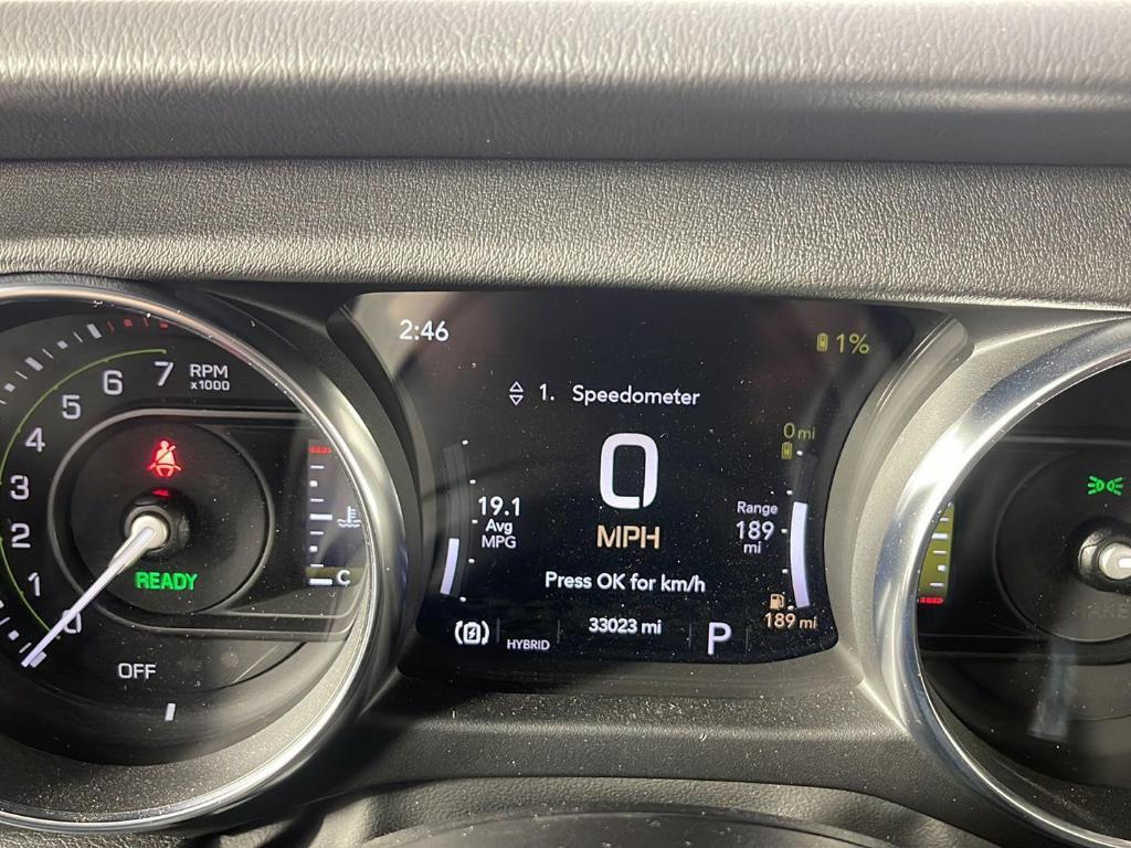 used 2023 Jeep Wrangler 4xe car, priced at $31,995