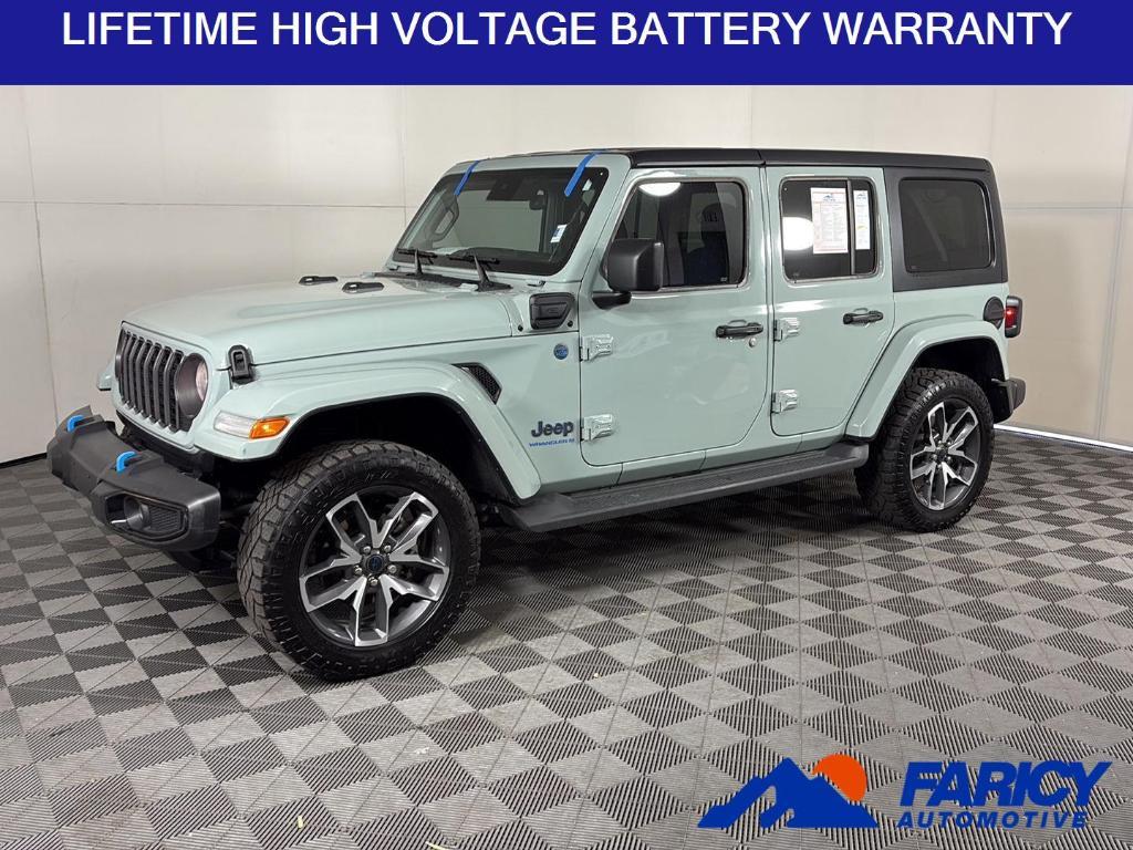 used 2024 Jeep Wrangler 4xe car, priced at $29,695