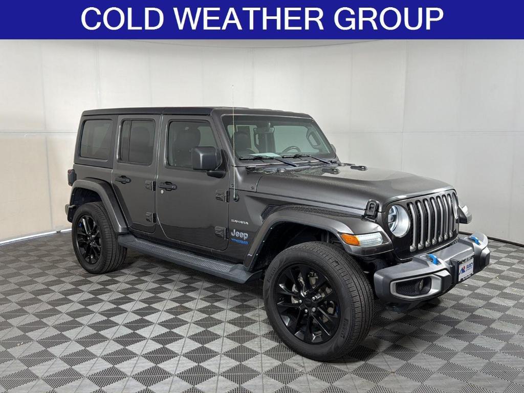 used 2022 Jeep Wrangler Unlimited 4xe car, priced at $28,495