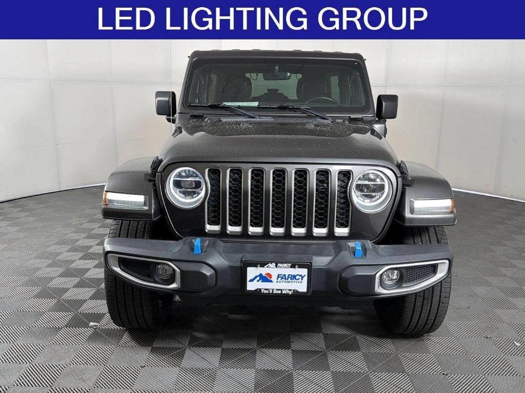 used 2022 Jeep Wrangler Unlimited 4xe car, priced at $28,495