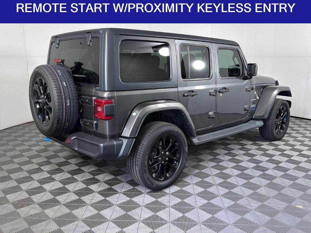 used 2022 Jeep Wrangler Unlimited 4xe car, priced at $28,495