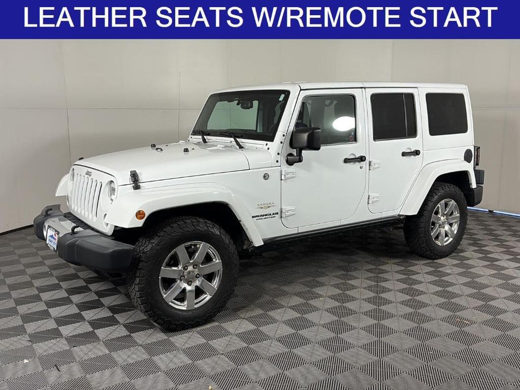 used 2015 Jeep Wrangler Unlimited car, priced at $18,995