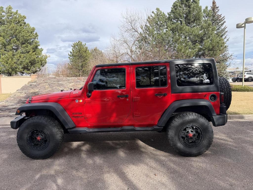 used 2015 Jeep Wrangler Unlimited car, priced at $15,995