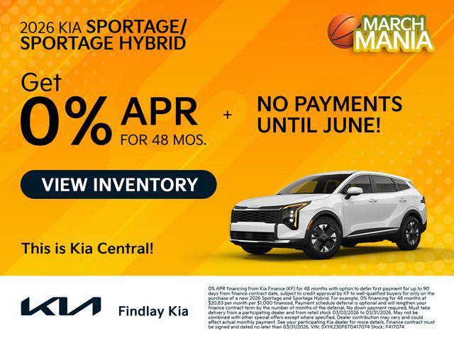 new 2026 Kia Sportage car, priced at $29,519