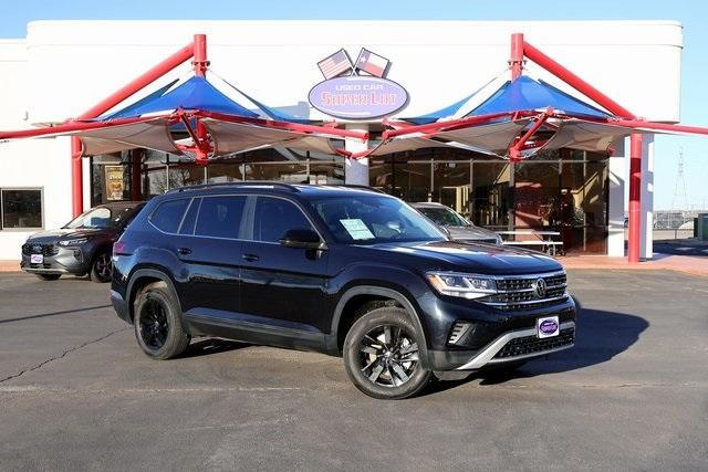 used 2021 Volkswagen Atlas car, priced at $16,868