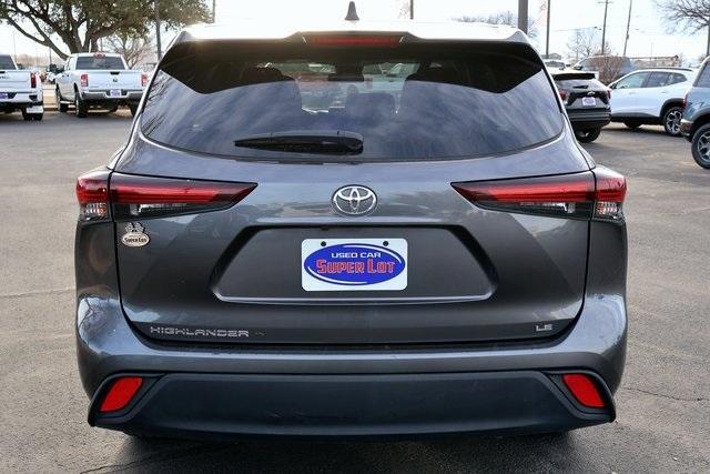 used 2024 Toyota Highlander car, priced at $32,880