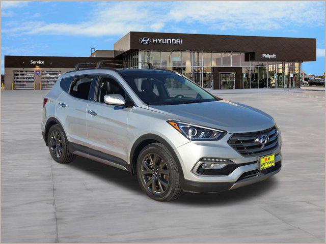 used 2018 Hyundai Santa Fe Sport car, priced at $13,498