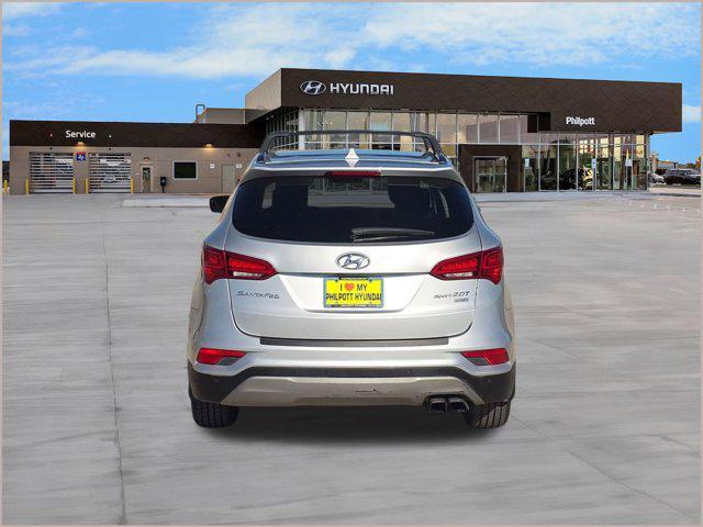 used 2018 Hyundai Santa Fe Sport car, priced at $13,498