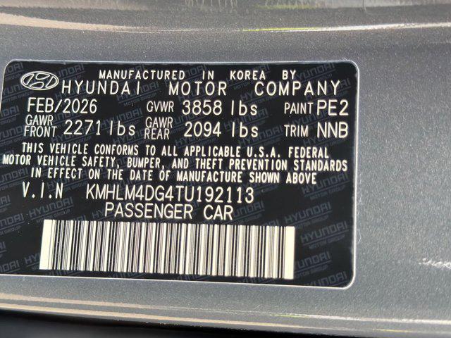 new 2026 Hyundai Elantra car, priced at $24,421