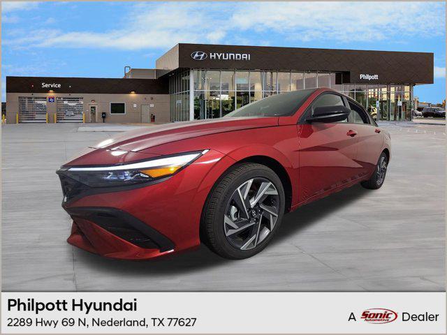 new 2025 Hyundai Elantra car, priced at $24,741