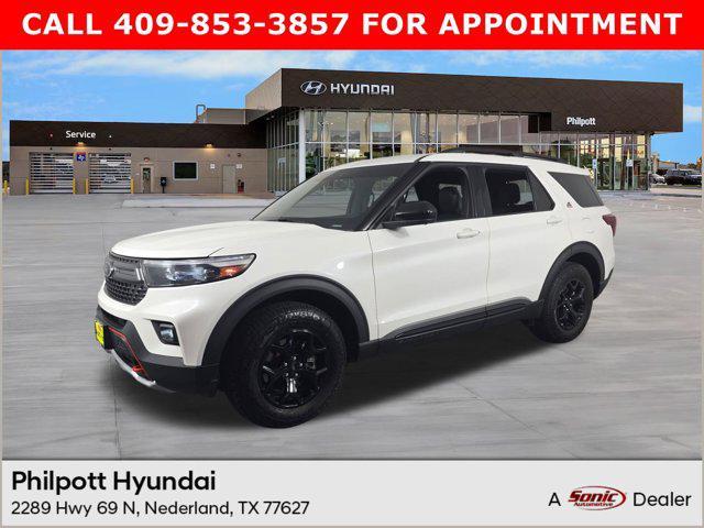 used 2022 Ford Explorer car, priced at $31,996