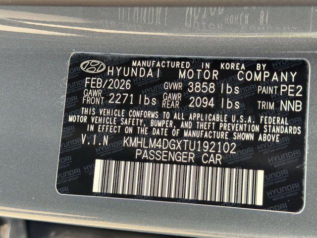 new 2026 Hyundai Elantra car, priced at $22,826