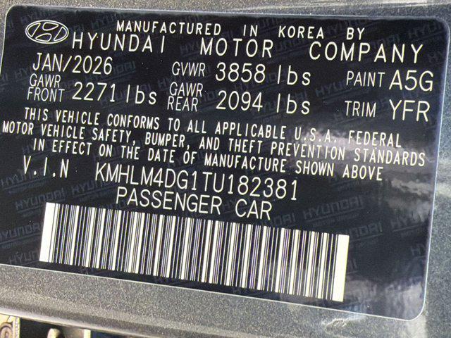 new 2026 Hyundai Elantra car, priced at $22,951